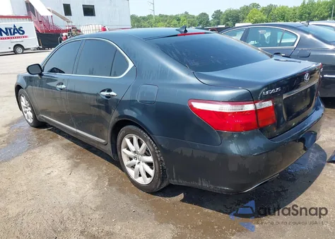 2007 Lexus Ls 460 z USA, uszkodzony, nr VIN JTHBL46F475042749